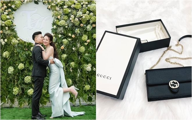 Quà mùng 8/3 siêu sang của cô dâu vàng đeo trĩu cổ Nam Định từng gây bão mạng lại khiến dân mạng xôn xao