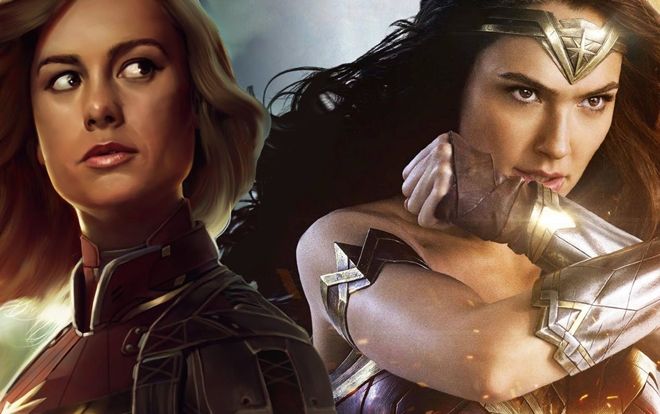 Mặc kệ khán giả so sánh, 'chị đẹp' Gal Gadot vẫn vui vẻ chúc mừng Brie Larson với thành công của 'Captain Marvel'