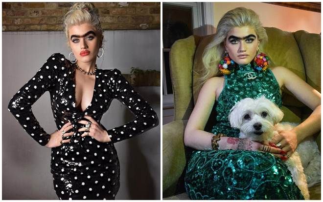 Mẫu nữ 9X liên tục bị dọa giết vì lăng xê cặp lông mày sâu róm như người tiền sử