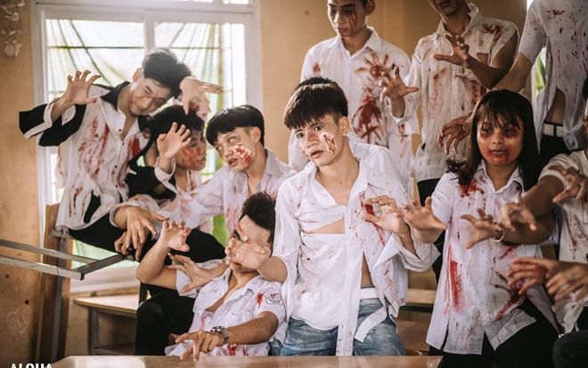 Ảnh kỷ yếu theo concept ‘The Walking Dead’: Người khen độc đáo, người hoảng hồn vì quá đáng sợ