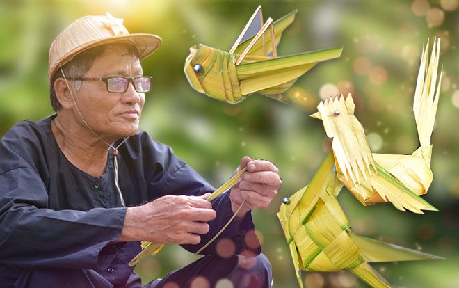 Chuyện lão họa sĩ bán cào cào lá dừa vì muốn lưu giữ ký ức tuổi thơ cho người Sài Gòn