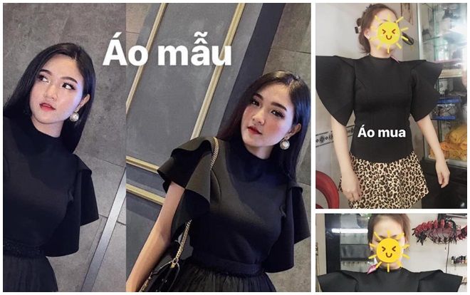 Hí hửng đặt chiếc áo đen tay rủ cầu kì, cô gái sốc khi nhận về sản phẩm trông không khác gì… áo giáp siêu nhân