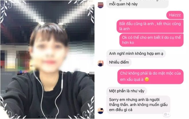 Nghe lời người yêu để lộ mặt mộc khi hẹn hò, cô gái bị 'đá' thẳng cánh vì nhan sắc có hạn