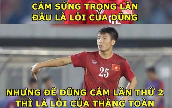 Ảnh chế cực ‘lầy lội’ của các chàng tuyển thủ Việt theo triết lý tình yêu của Miss Hương Giang khiến dân mạng cười nghiêng ngả