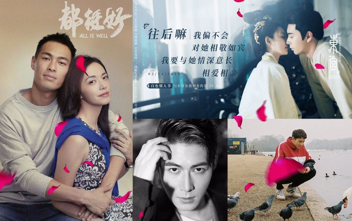 Đoàn phim, diễn viên Hoa ngữ đăng ảnh chúc mừng Valentine trắng 2019