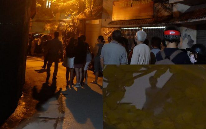 Cảnh sát hơn 7 giờ giải cứu người đàn ông ngoại quốc leo trên nóc nhà cố thủ