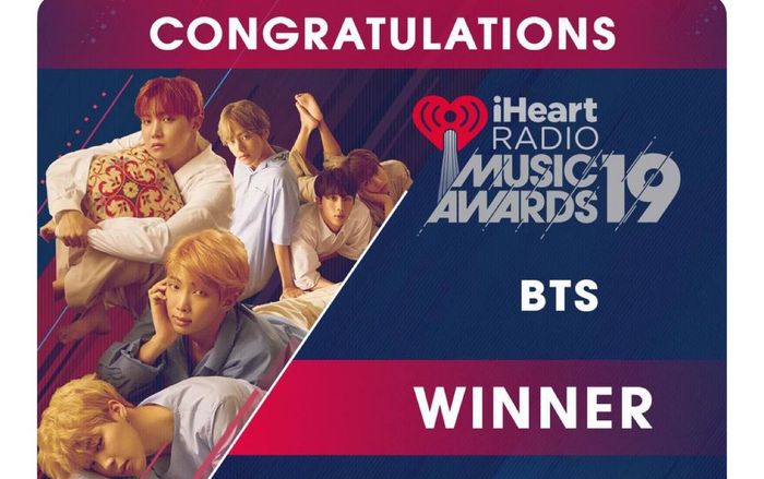 iHeartRadio Music Awards 2019: BTS đạt giải chưa bất ngờ bằng việc fandom ARMY cũng… có cúp mang về