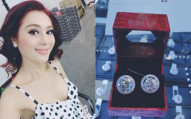 Lâm Khánh Chi khoe bông tai kim cương, 'hét giá' 20 tỷ gần gấp ba chi phí chuyển giới