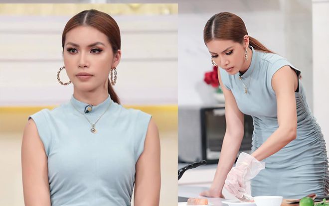 ‘Nữ hoàng gợi cảm’ Minh Tú: Làm đầu bếp cũng phải nóng bỏng như thế này mới chịu!
