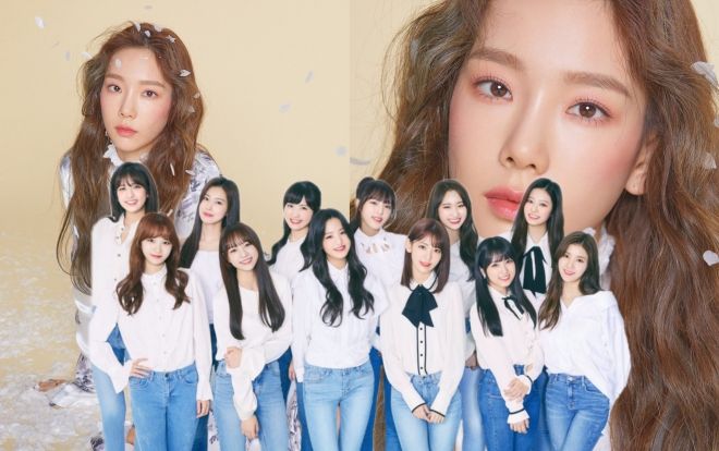 Không hẹn mà gặp, Taeyeon và IZ*ONE nhá hàng sản phẩm mới đầy ngọt ngào cùng ngày