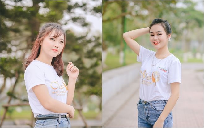 Lác mắt ngắm nhìn 15 nữ sinh ngành Y Dược khoe vẻ đẹp hút mắt trong trang phục giản dị