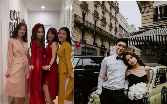 Em gái xinh đẹp giỏi giang của MC Đan Lê rạng rỡ trong lễ ăn hỏi tại Hà Nội