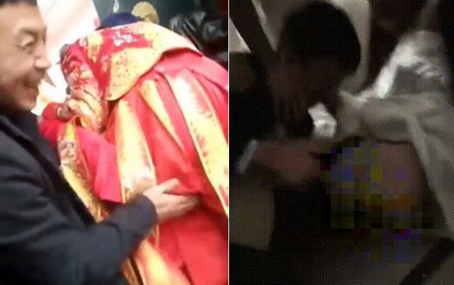 Cô dâu, phù dâu bị đám khách nam quấy rối trong ngày cưới