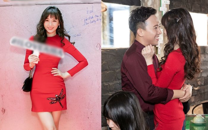 Hari Won diện váy siêu ngắn, hôn đắm đuối Trấn Thành ngay chỗ đông người