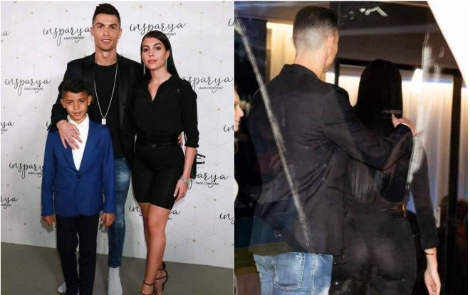 Bạn gái C. Ronaldo mặc quần xuyên thấu, lộ trọn vòng ba đi dự tiệc