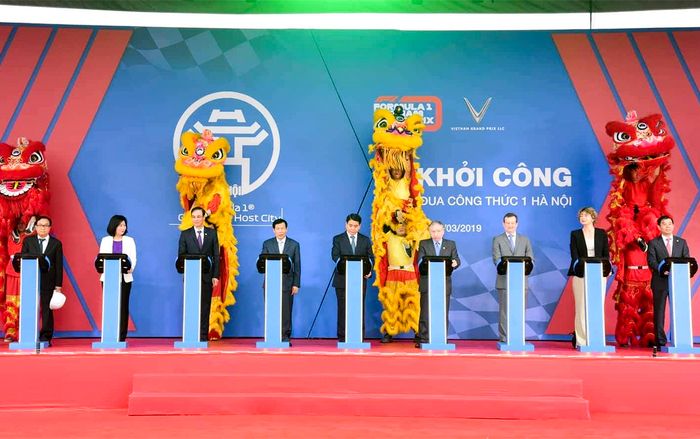 Hà Nội khởi công đường đua công thức 1: Diện tích 88 ha, dài 5.565 mét với 22 góc cua kinh điển