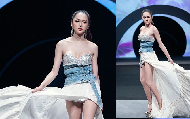 Hương Giang tái hiện màn tung váy 'huyền thoại' khi làm vedette