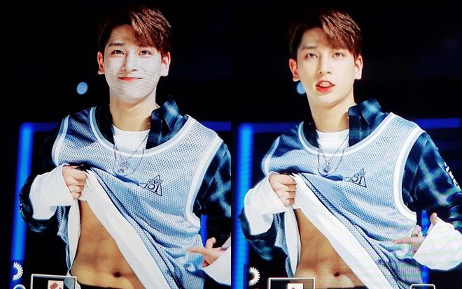 'Mất máu' trước màn khoe múi hấp dẫn của thực tập sinh PRODUCE X 101