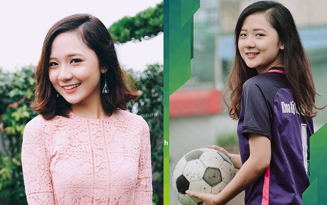 Nhan sắc đẹp phúc hậu và thành tích 'khủng' của Hoa khôi thể thao ĐH Xây dựng