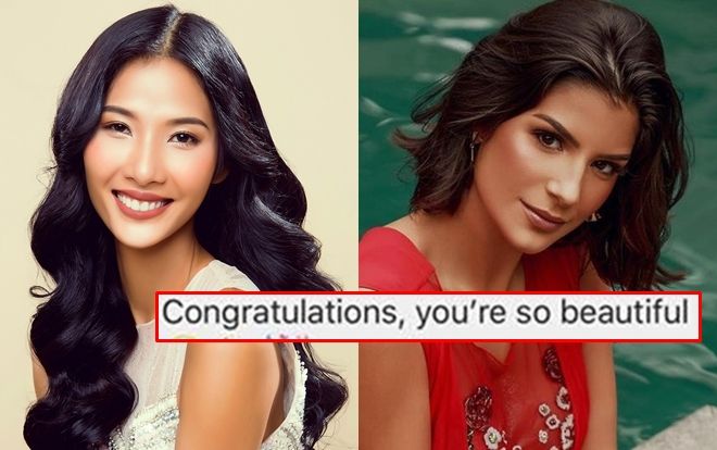 Hoàng Thùy 'thả thính' Hoa hậu Brazil: Khẳng định thi Miss Universe vì câu nói 'hớ' này?