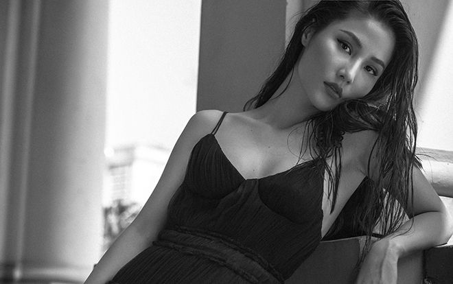 Diễm My ma mị trong nước ảnh đen - trắng đậm chất high fashion