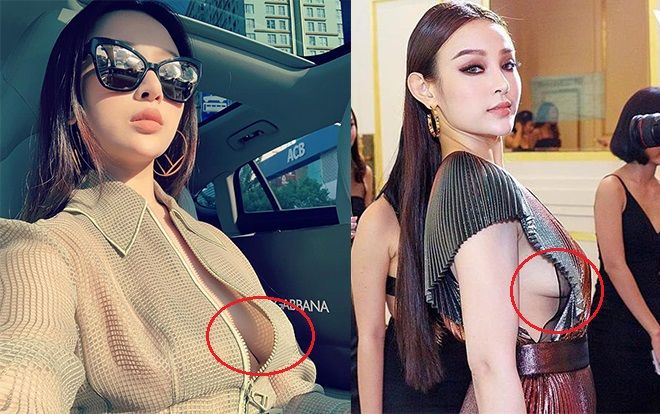 Huyền Baby, Elly Trần, Ngọc Trinh gây ám ảnh vì để lộ vòng 1 chạy xệ như U60