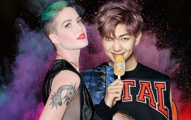 Phấn khích trước sản phẩm comeback của BTS, Halsey không ngần ngại gọi hẳn RM là 'Vua'