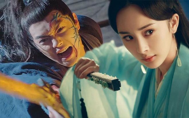 Vạn Quân Kiếm của Chiêu Diêu và Ngọc Thanh Côn Luân phiến trong 'Tam sinh tam thế' đều là pháp khí có khả năng nhận chủ