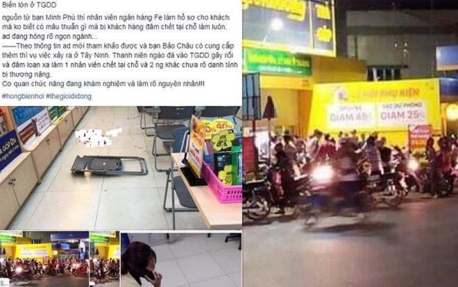 Vào Thế giới di động mua hàng, thanh niên bị kẻ nghi ngáo đá dùng dao đâm trọng thương