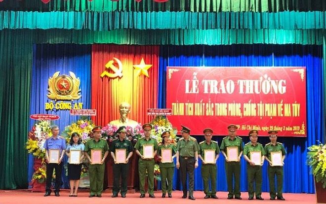 Bộ Công an an khen thưởng 17 đơn vị trong vụ triệt phá chuyên án 218LP, thu giữ hơn một tấn ma túy xuyên quốc gia