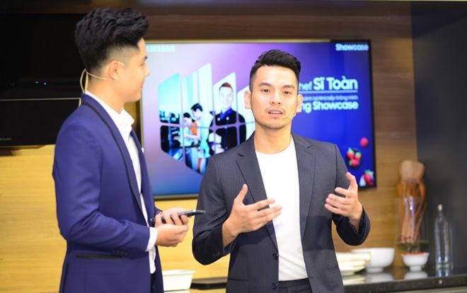 Trổ tài làm bánh cùng Sĩ Toàn ngay tại Samsung Showcase, mở đầu hàng loạt hoạt động thú vị trong tháng tới