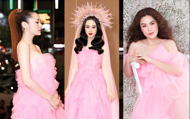 Hi hữu: 5 mỹ nhân Việt đổ xô mặc một chiếc váy vì muốn tôn da, 'hack tuổi'