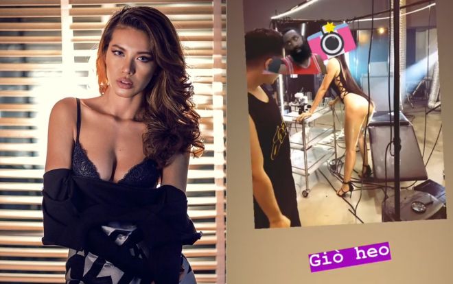 Tiếp tục 'thả thính' fan với cặp đùi giò heo, nhưng lần này Minh Tú có quá đà không?