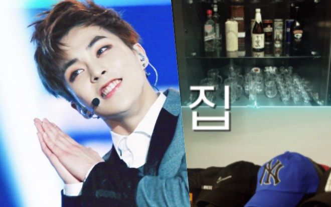 Thách fan 'chịu đựng' được độ 'nũng nịu' hết cỡ của Xiumin khi được Sehun tặng chai rượu đắt tiền!