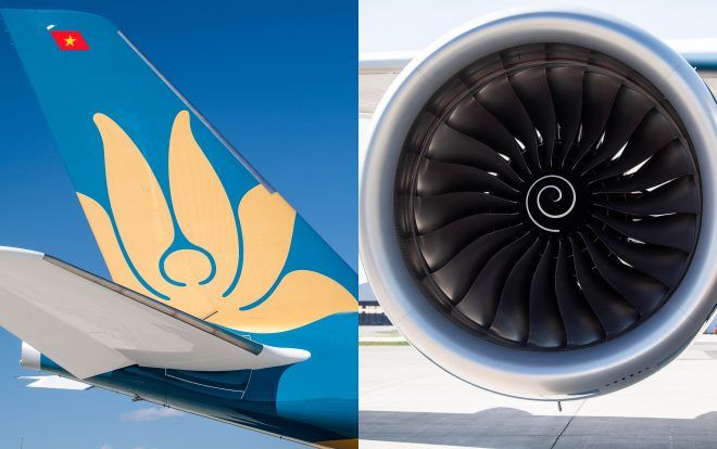 Cận cảnh siêu tàu bay Airbus A350-900 mới nhất của Vietnam Airlines