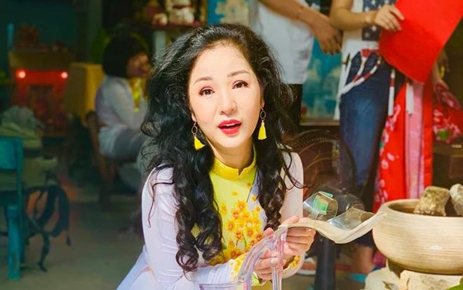 Thúy Nga bị tai nạn máu me đầm đìa, phải khâu 10 mũi