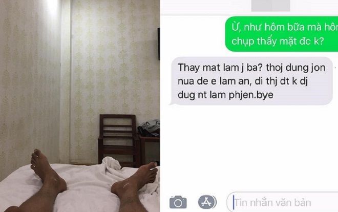 Bị vợ phát hiện vào nhà nghỉ với gái, chồng vẫn chối quanh co: 'Vô chỉ để chụp hình rồi về'