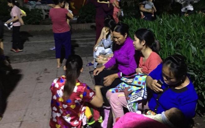 Cháy phòng chứa đồ vải tại Bệnh viện nhi Trung ương, nhiều người bệnh nháo nhào tháo chạy