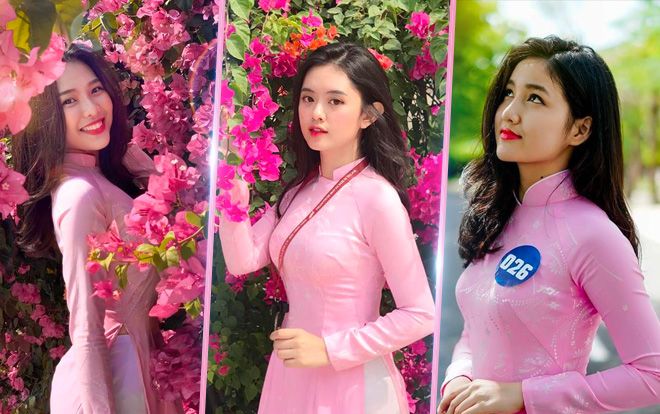Nữ sinh ĐH Tôn Đức Thắng đẹp ngây ngất trong tà áo dài duyên dáng khiến bao người trầm trồ