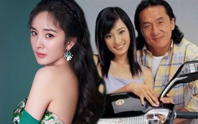 Hé lộ hình ảnh thời trẻ của Dương Mịch: Thân thiết với Thành Long, gương mặt nhỏ hơn cả Lưu Diệc Phi