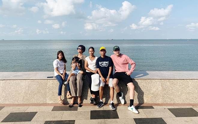 Hoa hậu H'hen Niê bình dân ngay cả khi chọn địa điểm du lịch với gia đình