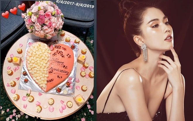 Ngọc Trinh và bạn trai kỉ niệm 2 năm yêu nhau đầy ngọt ngào