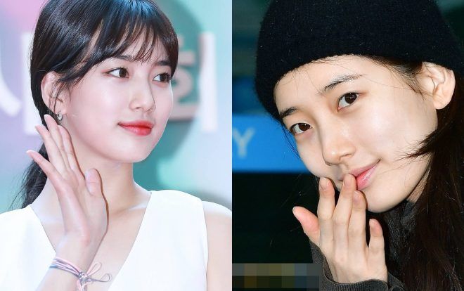 Không hổ danh tình đầu quốc dân, làn da cận mặt của Suzy còn mịn màng hơn cả da em bé