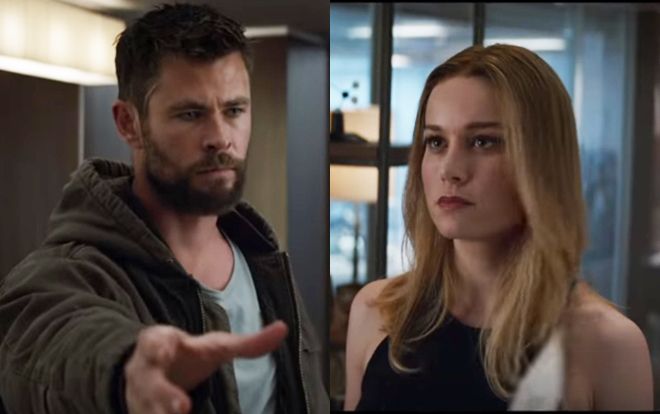 Captain Marvel phát thông điệp bí mật thông qua 'thần giao cách cảm' với Thor trong 'Avengers: Endgame'?