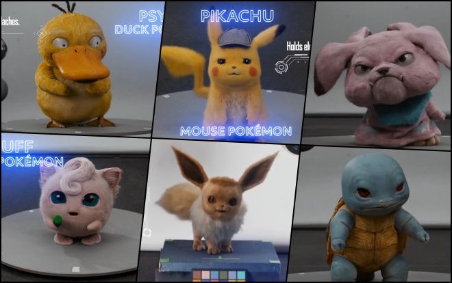 'Detective Pikachu' tung clip giới thiệu loạt Pokemon và tính năng sẽ xuất hiện trong phim