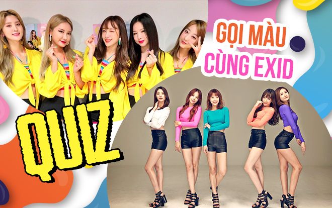 Thử thách dành riêng cho V-LEGGO: Gọi màu cùng EXID!
