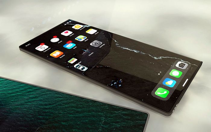 Chiêm ngưỡng concept iPhone màn hình gập không viền cực chất