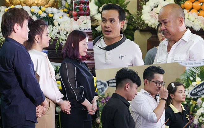 Ngày cuối lễ viếng: Hoàng Sơn - Hoàng Anh 'bần thần', Kiều Oanh - Vy Oanh ‘lặng người' tiễn đưa cố nghệ sĩ Anh Vũ