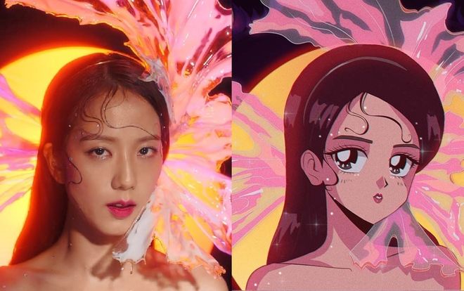 Fan 'đứng ngồi không yên' với bộ hình anime cực chất lấy cảm hứng từ BLACKPINK và Kill This Love