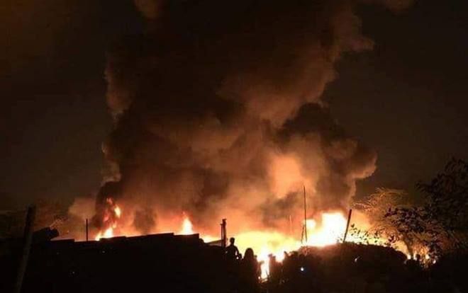 Hà Nội: Hỏa hoạn kinh hoàng thiêu rụi 4 khu nhà xưởng trong đêm, 8 người chết và mất tích